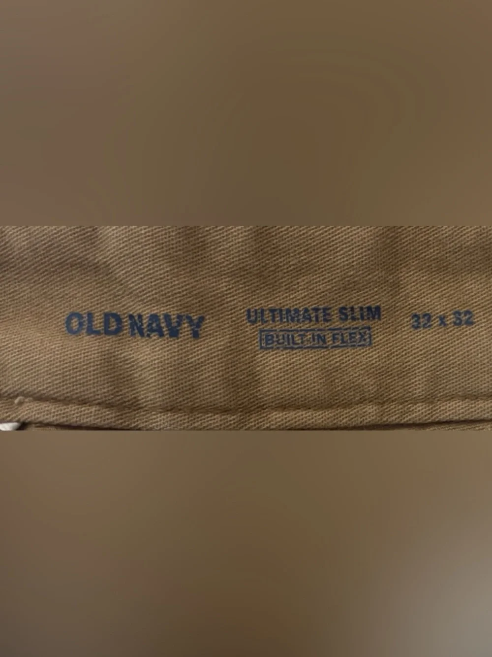 Old Navy Ultimate Slim Men's Slim Straight Chino Pants - Tan Size 32X32